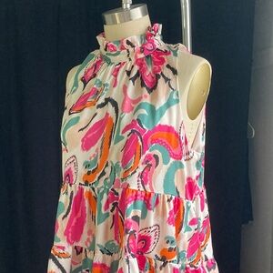 TCEC Vibrant Floral Dress